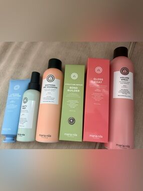 NEW Maria Nila Stockholm 6-Piece Hair Care & Styling Set | Vegan & Cruelty-Free